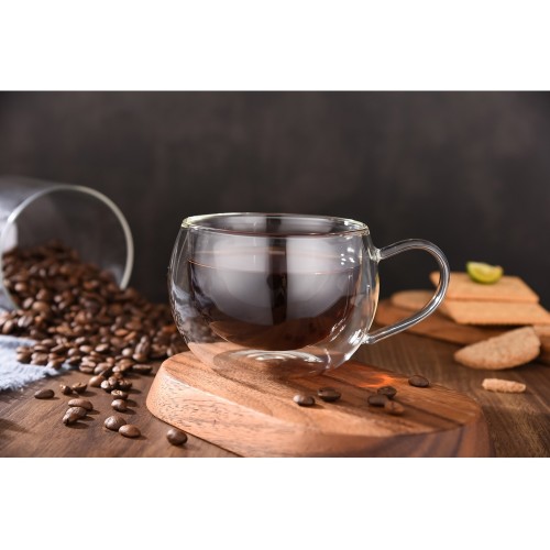 Чашка с двойными стенками "Floral"