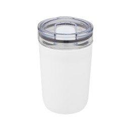 Bello, стеклянная кружка объемом 420 мл с внешней стенкой из переработанного пластика, белый
