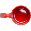 Кружка матовая с прямой ручкой "Axio", 360 мл, красный
