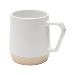 Dolce керамическая кружка объемом 300 мл с матовой отделкой, белый