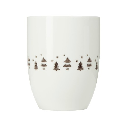 Кружка c прозрачной глазурью "Twinkling Trees"