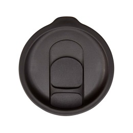 Кружка Nordia объемом 400 мл из переработанных материалов с двойными стенками, черный