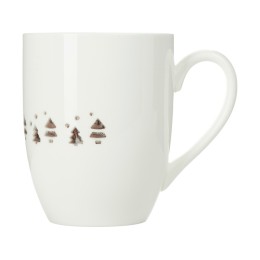 Кружка c прозрачной глазурью "Twinkling Trees"