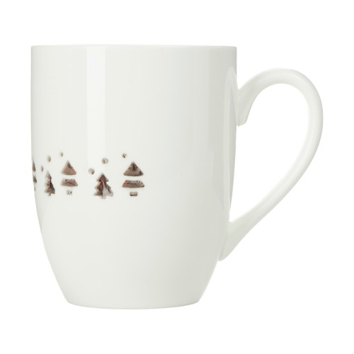 Кружка c прозрачной глазурью "Twinkling Trees"