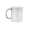 Кружка керамическая ZALA 350 мл, серебристый