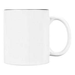 Кружка «Gain» 320мл, белый/черный