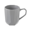 Кружка с гранями Amery, 310мл, серый матовый