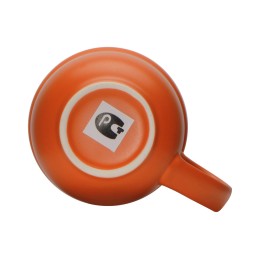 Матовая кружка Susan 380мл в цвете с двух сторон, оранжевый