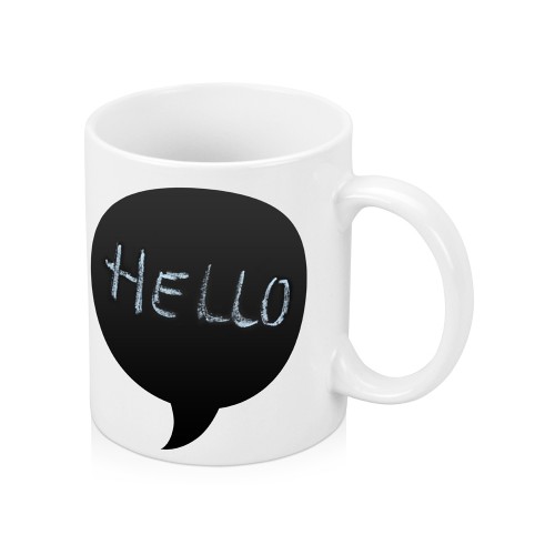 Кружка с покрытием для рисования мелом  «Tiza», 320 мл