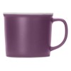 Матовая кружка Nancy 360 мл цветная снаружи, белая внутри, фиолетовый