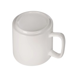 Кружка "Kos", 370 мл, белый, с квадратной ручкой