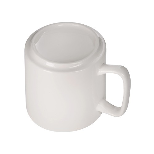 Кружка "Kos", 370 мл, белый, с квадратной ручкой