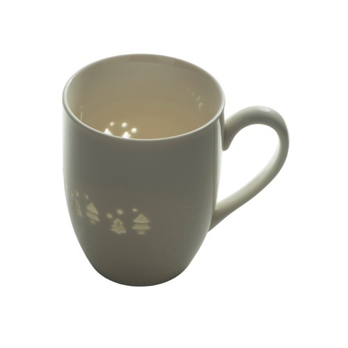 Кружка c прозрачной глазурью "Twinkling Trees"