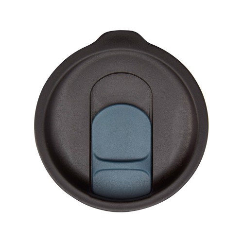 Кружка Nordia объемом 400 мл из переработанных материалов с двойными стенками, синий