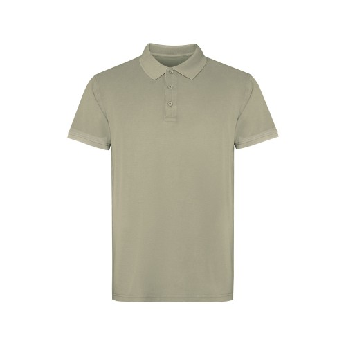 Рубашка поло «Cobain» унисекс, светлый хаки выстиранный