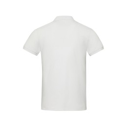 Emerald поло унисекс с коротким рукавом из переработанных материалов Aware™. - Белый