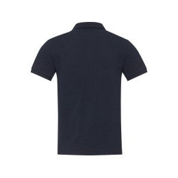 Emerald поло унисекс с коротким рукавом из переработанных материалов Aware™. - Нейви