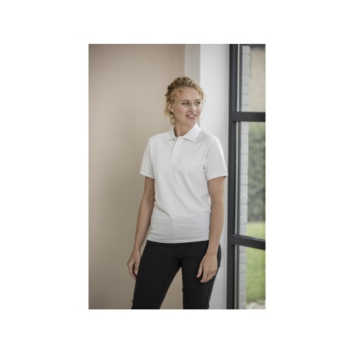 Emerald поло унисекс с коротким рукавом из переработанных материалов Aware™. - Черный