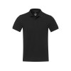 Emerald поло унисекс с коротким рукавом из переработанных материалов Aware™. - Черный