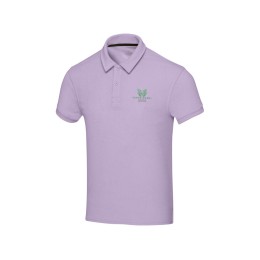 Рубашка поло унисекс "Akoya" из переработанного махрового материала - Lilac
