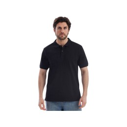 Рубашка поло «Dubai» мужская, черный