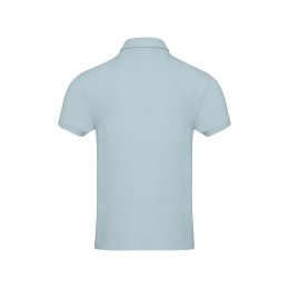 Рубашка поло унисекс "Akoya" из переработанного махрового материала - Cloud Blue