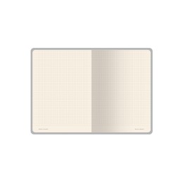 Бизнес тетрадь А5 "Megapolis flex" 60 л. soft touch клетка, зефирный мятный