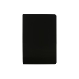 Бизнес тетрадь А5 "Megapolis flex" 60 л. soft touch клетка, черный
