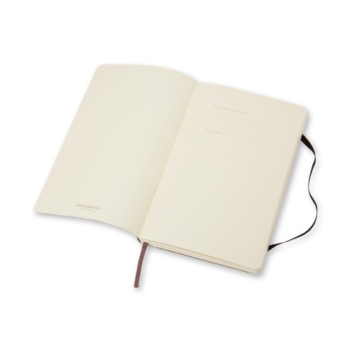 Записная книжка Moleskine Classic Soft (в клетку), Large (13х21см), черный