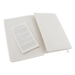 Записная книжка Moleskine Classic (в линейку) в твердой обложке, Large (13х21см), белый