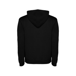 Толстовка с капюшоном "Urban" детская, черный/серый меланж