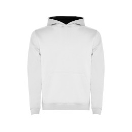 Толстовка с капюшоном "Urban" детская, белый/нэйви