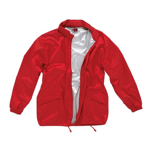 Ветровка "Miami" детская с чехлом, красный