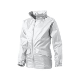 Ветровка "Miami" детская с чехлом, белый