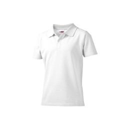 Рубашка поло "First" детская, белый