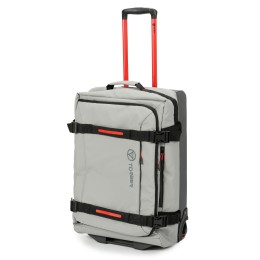Сумка на колесах TORBER РИТМ, серый, полиэстер 900D с PU покрытием, 62 х 39,5 х 28,5 см, 56 л