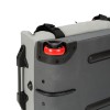 Сумка на колесах TORBER РИТМ, серый, полиэстер 900D с PU покрытием, 62 х 39,5 х 28,5 см, 56 л