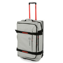 Сумка на колесах TORBER РИТМ, серый, полиэстер 900D с PU покрытием, 74 х 42 х 31 см, 80 л