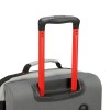 Сумка на колесах TORBER РИТМ, серый, полиэстер 900D с PU покрытием, 49 x 35,5 x 26 см, 35 л