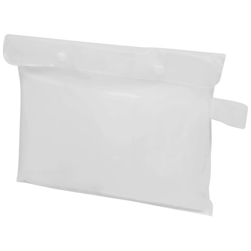 Дождевик "Hawaii" c чехлом унисекс, бесцветный полупрозрачный