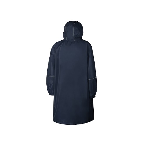 Дождевик - пончо "Galaxy" со светоотражающими элементами, темно-синий