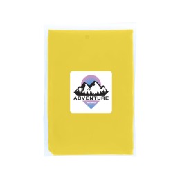 Одноразовый дождевик Mayan с чехлом для хранения из материалов, переработанных по стандарту GRS - Желтый