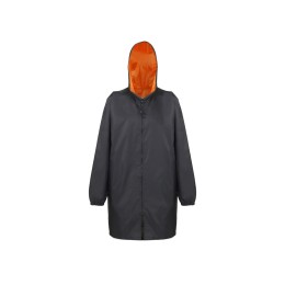 Дождевик «Bi-color» унисекс, оранжевый/черный