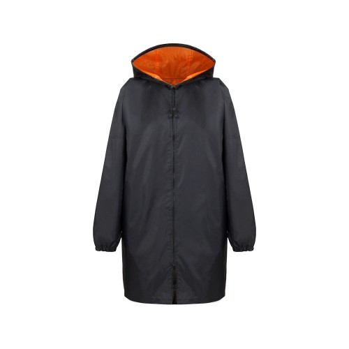 Дождевик «Bi-color» унисекс, оранжевый/черный