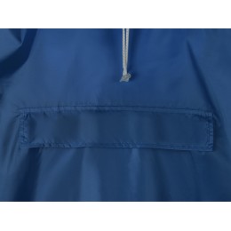 Дождевик - пончо "Galaxy" со светоотражающими элементами, классический синий