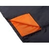 Дождевик «Bi-color» унисекс, оранжевый/черный