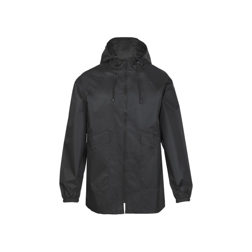 Дождевик «Parka» унисекс, черный