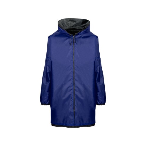 Дождевик «Bi-color» унисекс, синий классический/черный