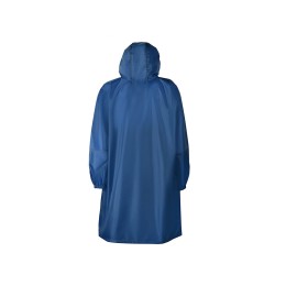 Дождевик - пончо "Galaxy" со светоотражающими элементами, классический синий