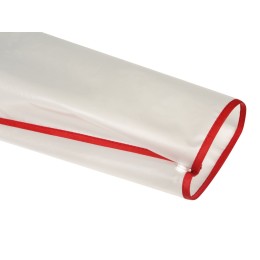 Дождевик "Providence", прозрачный/красный с чехлом